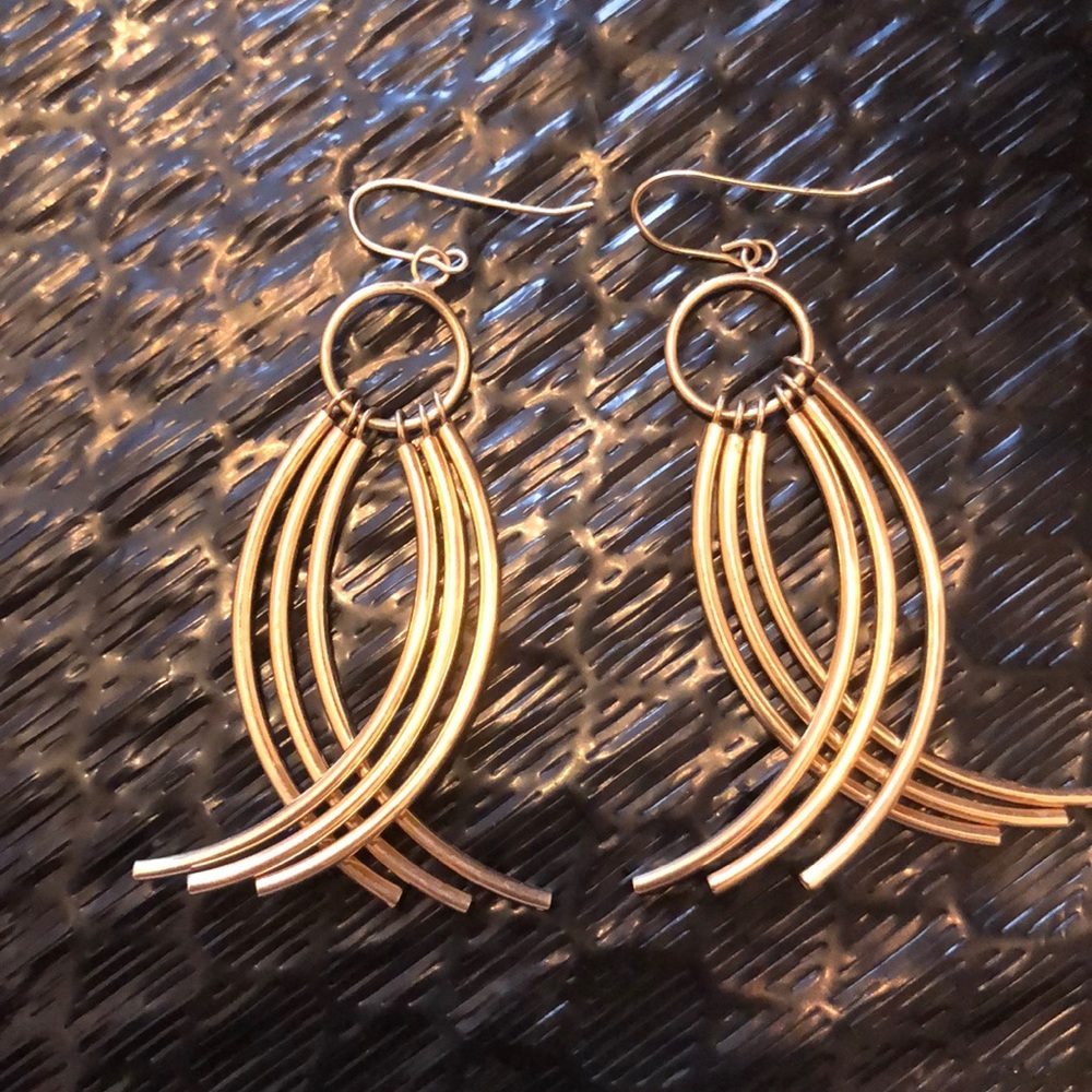 Gold Ichthys earrings